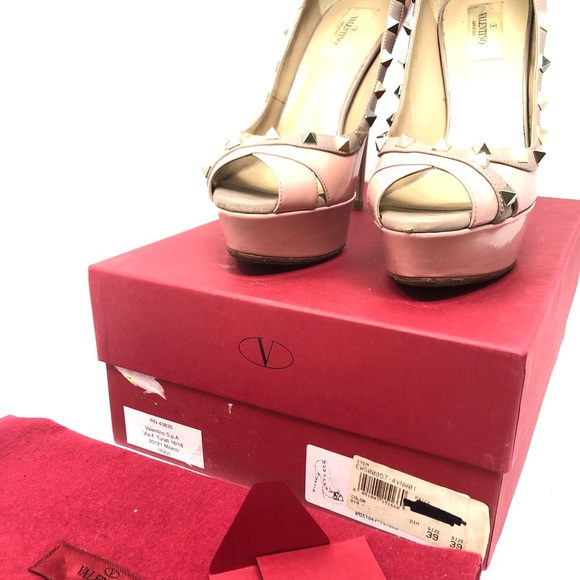 VALENTINO GARAVANI platform high heel shoes - Picture 2 of 6